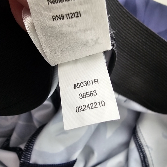 Spanx Sunshine Kick Flare Pant Floret Navy Size Small - Picture 12 of 13